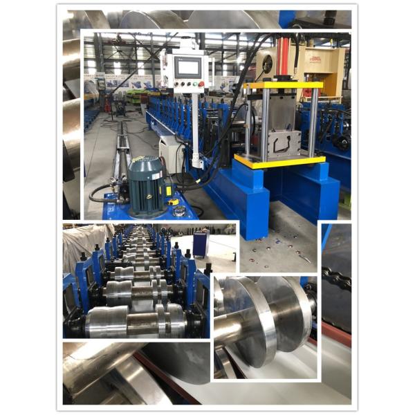 K style gutter rolling forming machine