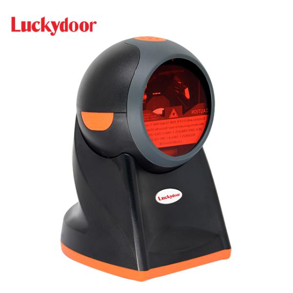 Luckydoor K-816 High Quality Omnidirectional 1d Desktop Multi-line Laser Barcode Scanner