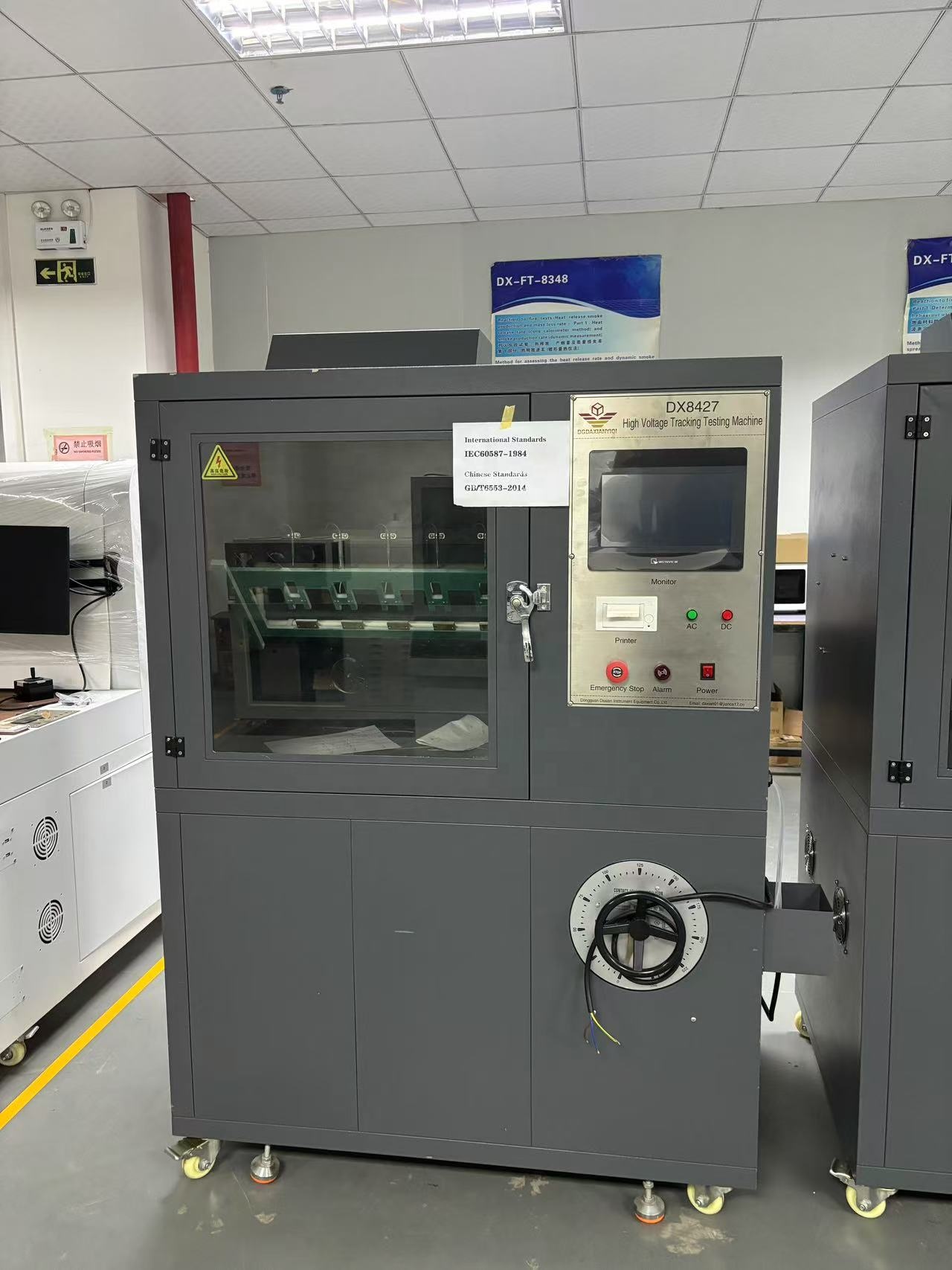 Efficient Detection Of Rubber Insulation Performance Large Display High Voltage Leakage Trace Testing Machine