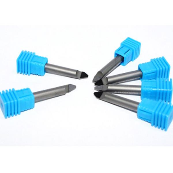 6mm*40mm PCD Router Cutters Precision Engineered Flute Design For Marble