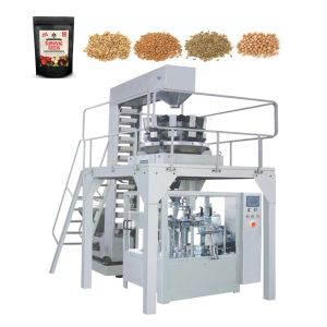 Quality Chocolate Bar Doypack Premade Pouch Packing Machine for sale
