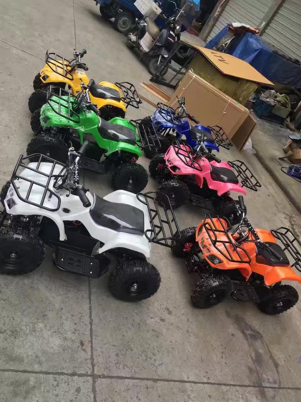 Red White Blue Color Plastic Children's ATV Gasoline Motorcycle for 2-9 Years Kids