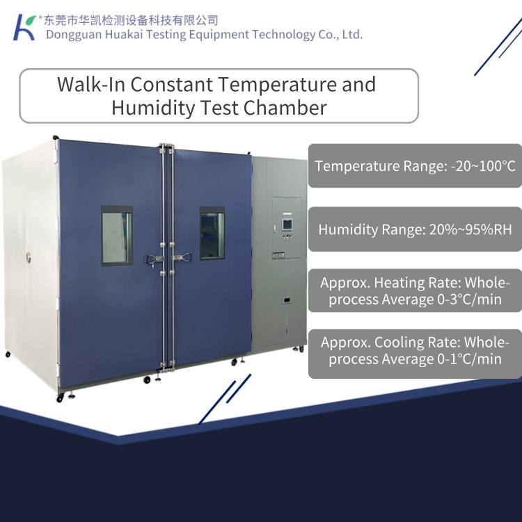 Walk-in Temperature and Humidity Test Chamber - This Stainless Steel Large-capacity Climatic test Chamber