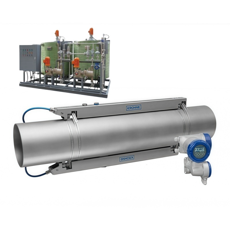 Quality Krohne OPTISONIC 6300 Ultrasonic Clamp-on Flowmeter for Liquids for sale