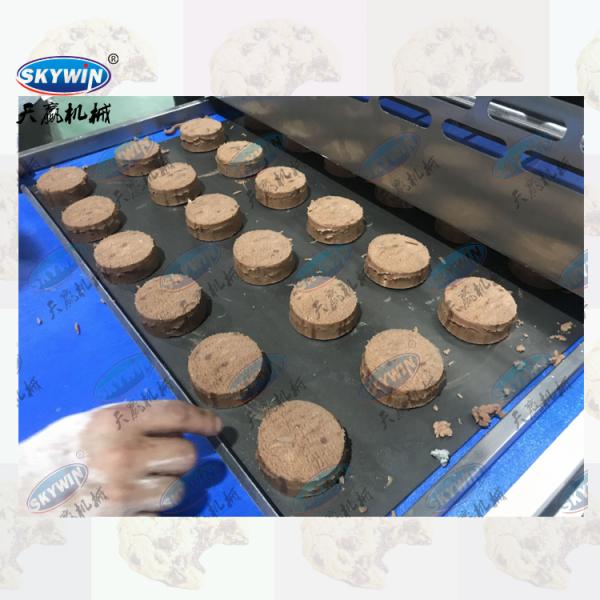 Small Volume PLC Cookie Biscuit Machine Tray Type Butter Biscuit Making Machine