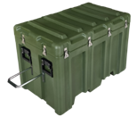 Easy Moving PE Military Carrier Double Financial Desk Military Case Dustproof