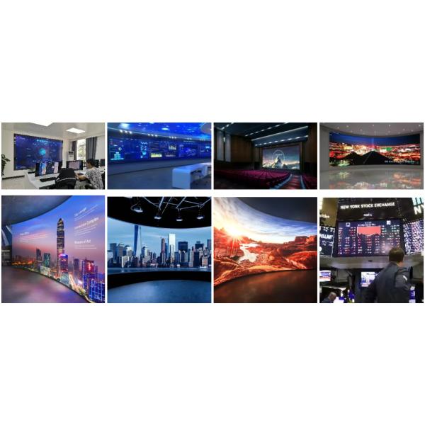 P0.7 COB Small Pixel Pitch LED Display Innovative High Resolution For TV Studio