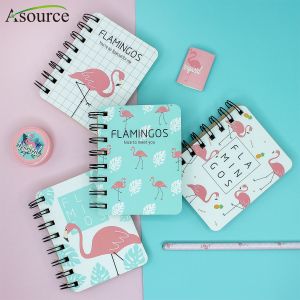 Quality 70gsm Fashion Cute A4 Notebooks Mini Spiral Thread Binding Notebook for sale