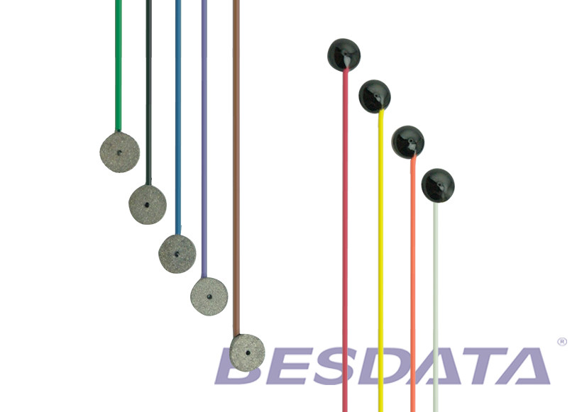 Autoclavable Sintered Silver Silver Chloride Electrodes For EEG / EMG / PSG / EP Studies