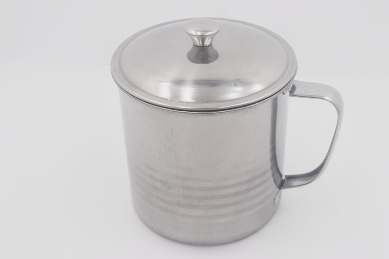 7pcs 15cm Stainless Steel Mouth Wash Cup For Kindergarten Students