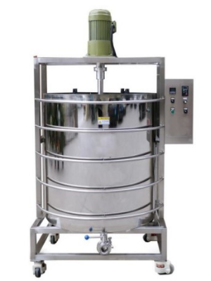 500L Lipstick Material Stirring And Heating Stainless Steel Bucket 500L Drum