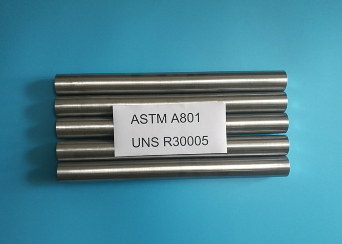 UNS R30005 Wrought Cobalt Iron Alloy Soft Magnetic Round Bar diameter 10mm-500mm