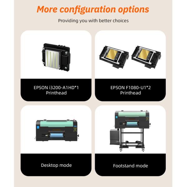 UV DTF Printer 13" A3+ Dual XP600 2-in-1