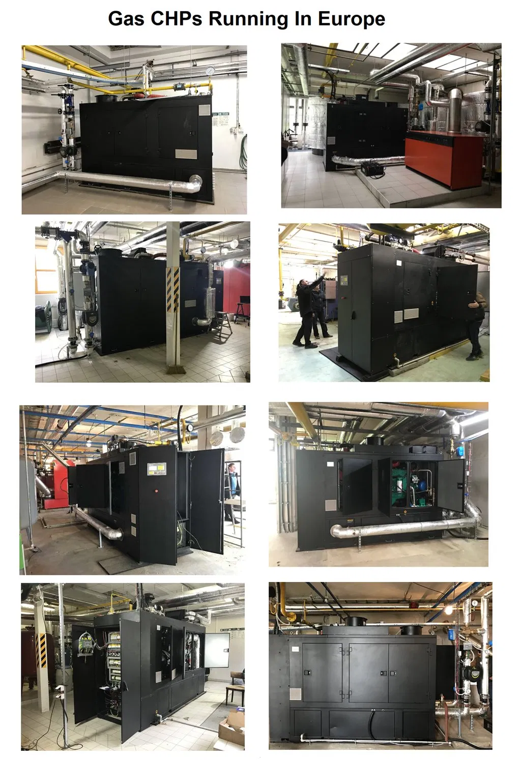 SevenPower SP160N Natural Gas CHP Unit