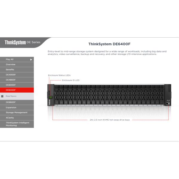 DE6400F Server with Snapshot Software Ready to Ship