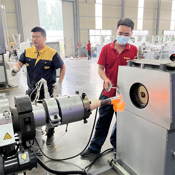 Bridge Corrugated Pipe Extrusion Line HDPE Pipe Extruder Manufacturer