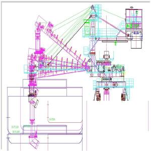 Continuous Loading Of Ore Bulk Carrier Automatic Ship Loader