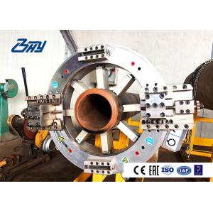 Burr-free Hydraulic Pipe Cutting And Beveling Machine Precise Feed