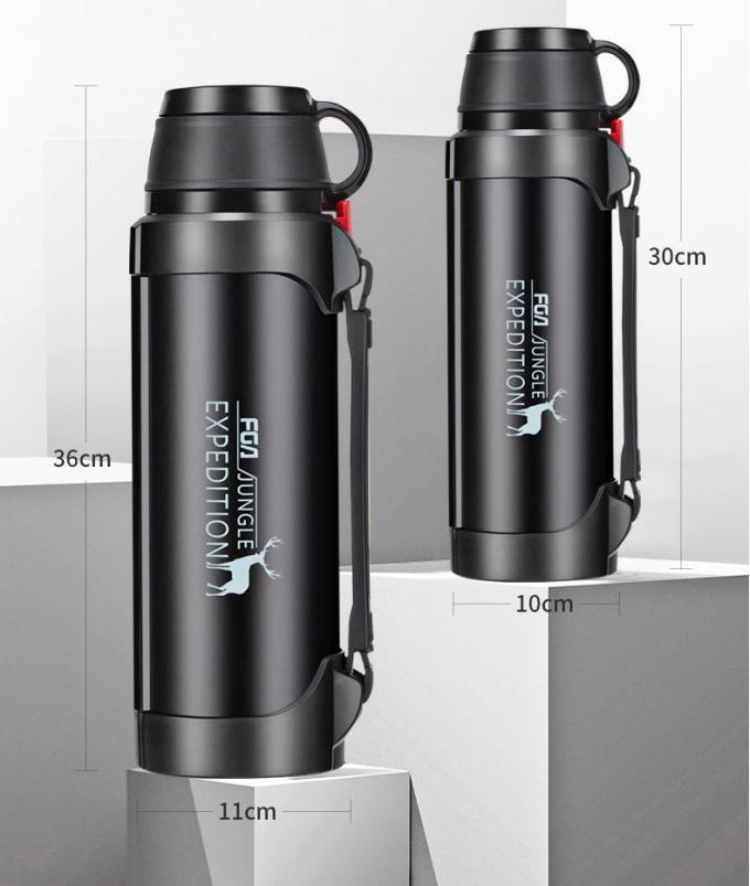 1200ML 1.2 Litre Vacuum 316 Stainless Steel Insulated Flask Bottle Hot And Cold Travel Metal Sports Bottle Easy To Carry For Outdoors Activities