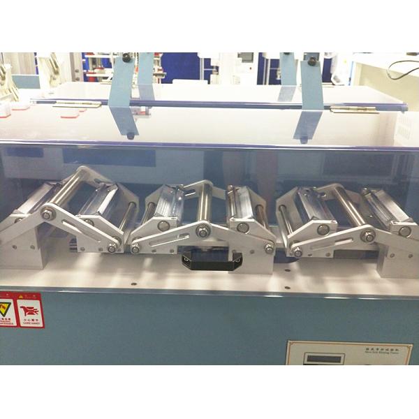 90° Flexing Angle EN Sole Flexing Testing Machine With 3pcs Sampling