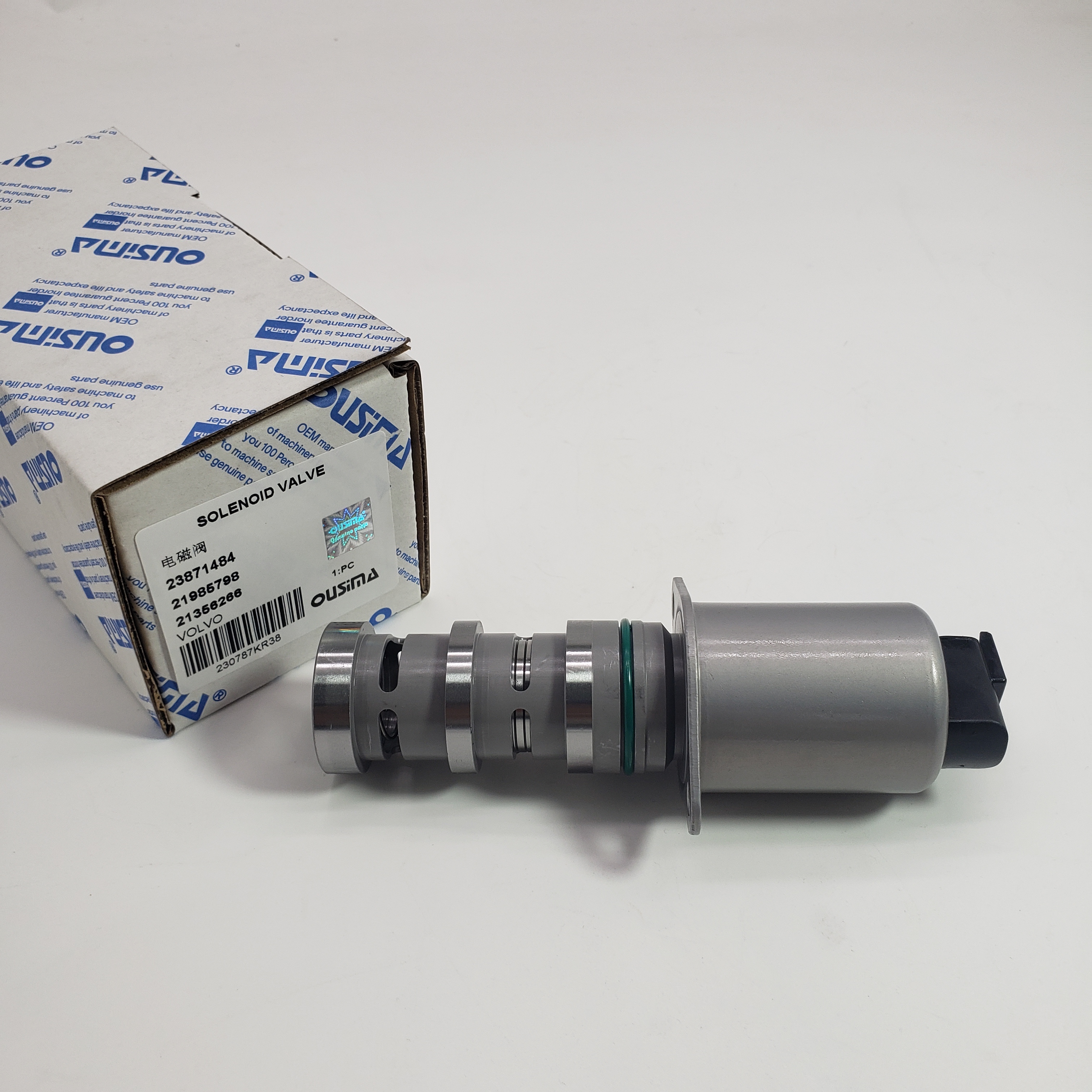 High quality Excavator Solenoid Valve 23871484 21985798 21356266 for VOLVO