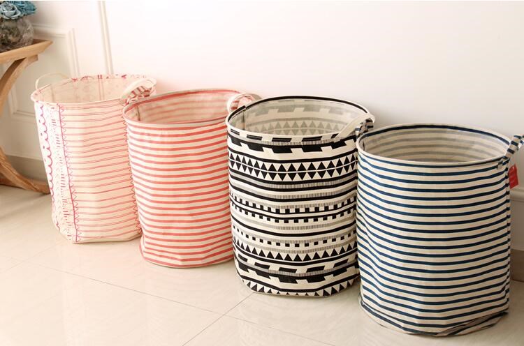 40*50cm 35*45cm Collapsible Laundry Hamper Box With Wire
