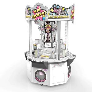 China Holiday Resorts 4 Players Coin Pusher Game Machine White Color 250W on sale