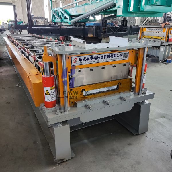 0-30M/Min Durable 430 Standing Seam Roofing Machine With 14 Row Molding