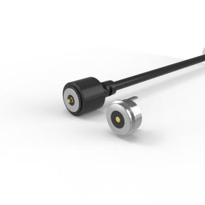 Quality Black 90A Connector Jacket Round Magnetic Connector with T-shape Design Mechanical Life 10000 Cycle Min. Dia. 8.0mm for sale