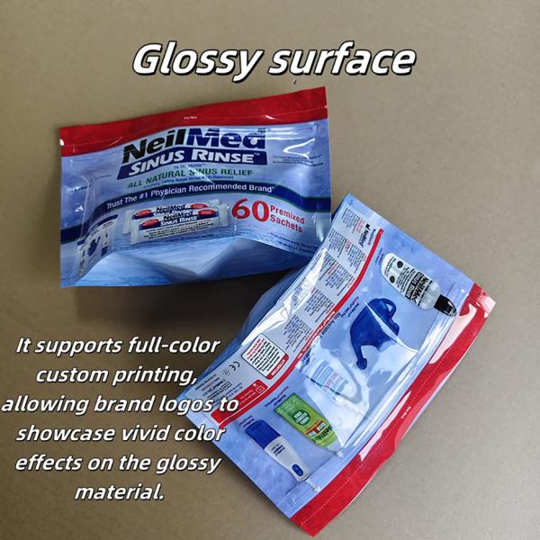 Scratch-Proof Stand Up Pouches For Household Cleaning Supplies Packaging Customizable Printing Pattern.