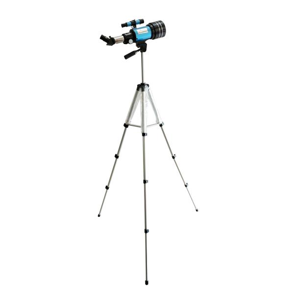 30070 Blue Astronomical Refractor Telescope With Tripod Finder Scope