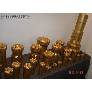 Quality Compact Structure Thread Button Bit High Efficiency Good Penetration Rate for sale