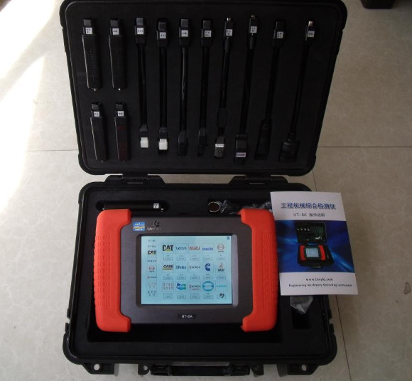 50*30*20cm Crawler Excavator Software Product Testing Tool Trucks Diagnostic Tool HT-8A
