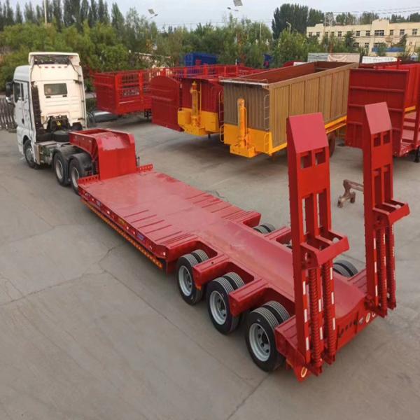 2024 Tri-axles 40FT Container Trailer Customizable Flatbed Trailer for Within Budget
