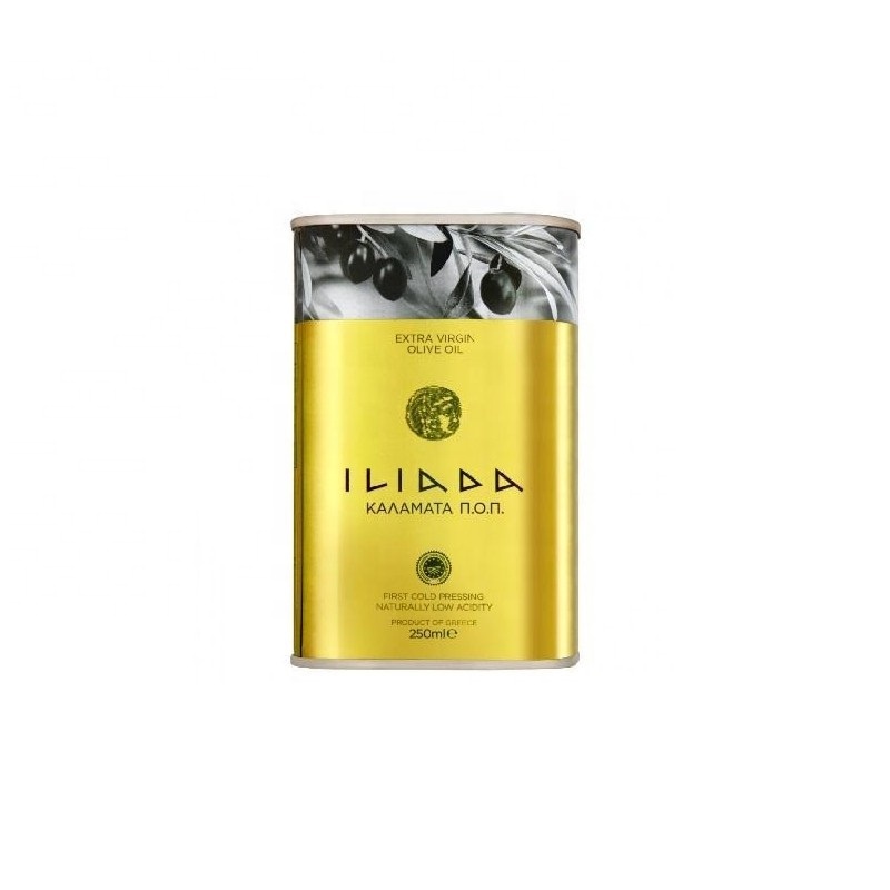 DADI 250ml Rectangle Food Oil Can Olive Oil Tin Can with Metal Type and Customized Printing