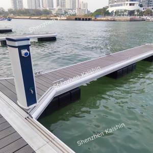 Aluminum Floating Dock Jetty Marina Engineering Design Tourist Dock Floating