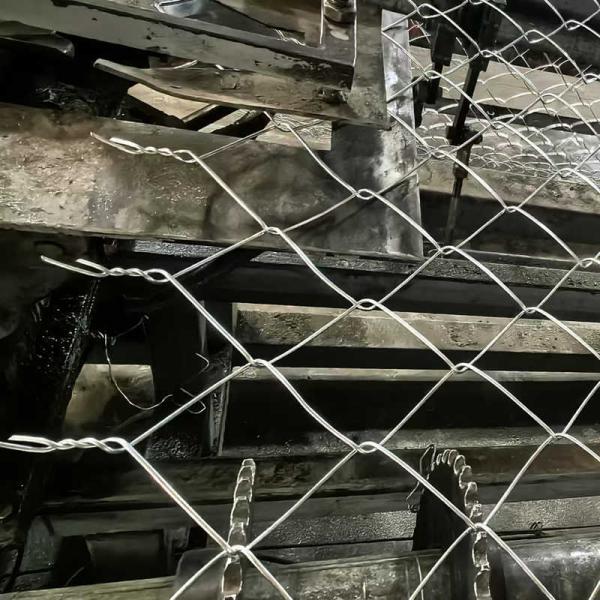 PVC Coated Galvanized Chainlink Fence Wire Mesh for Garden Protection