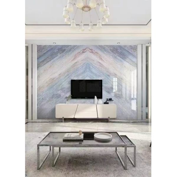 Weatherproof Modern PVC Marble Sheets Decorative Marble PVC Wall Panels