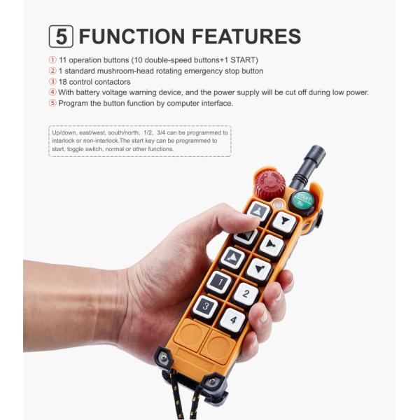 F26-B3 Industrial Radio Remote Control Telecontrol EOT Crane Remote Control