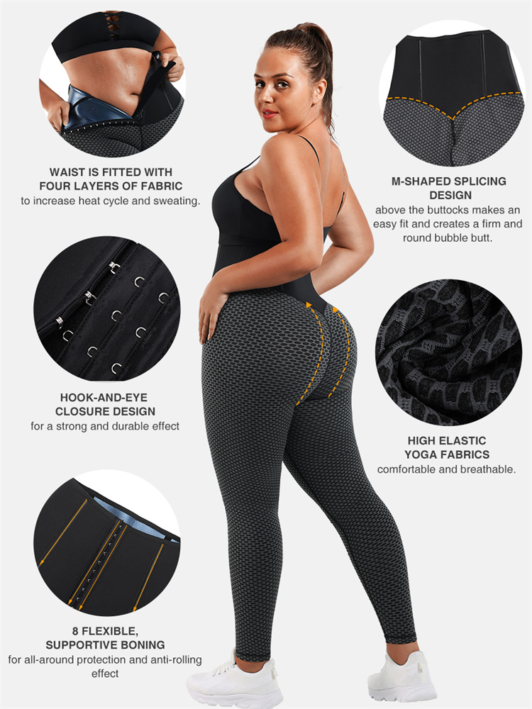 Shapers Neoprene Tummy Control Corset Waist Trainer Leggings with 30%Spandex 70%Nylon