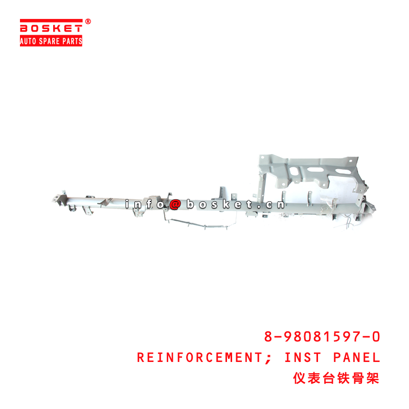 8-98081597-0 Isuzu Body Parts Inst Panel Reinforcement For NPR75 8980815970