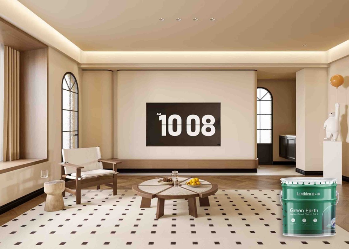 Green Earth Interior Wall Paints Formaldehyde Purification Water Based Paint