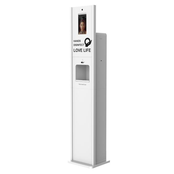 Quality Temperature Sensor Disinfection Spray disinfection machine Temperature kiosk for sale