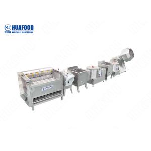 Quality Semi Automatic Potato Chips Making Machine / Fresh Potato Chips Machine for sale