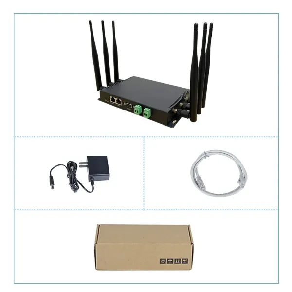 IoT WiFi Router with RS232, RS485, Can Module, Bluetooth Vehicle WiFi