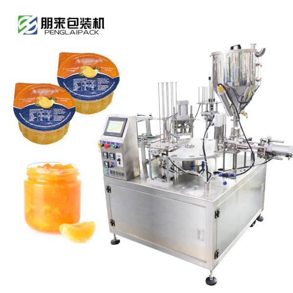 Multi Purpose Cup Filling Sealing Machine for Yogurt Milk Honey 10–100ml