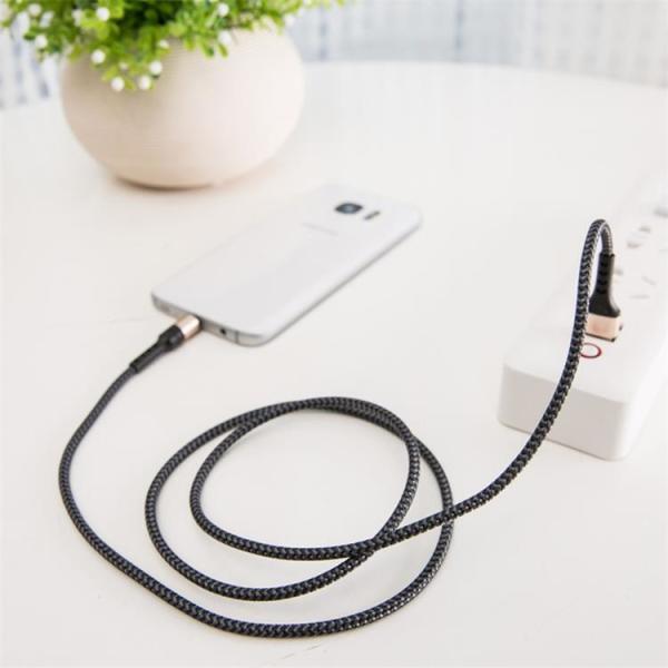 1M Type C Nylon Braided USB Cable Android Line 5V 3A For Samsung Huawei ROHS