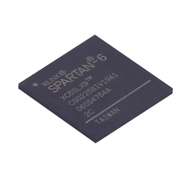 XC6SLX9-2CSG225C Spartan-6 LX FPGA with 160 I/O, 1.08 GHz Max Frequency, and 1.2V Operating Voltage