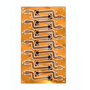 FPCB Medical Flexible Printed Circuit Board Polyimide / PI Material 0.2mm Thickness