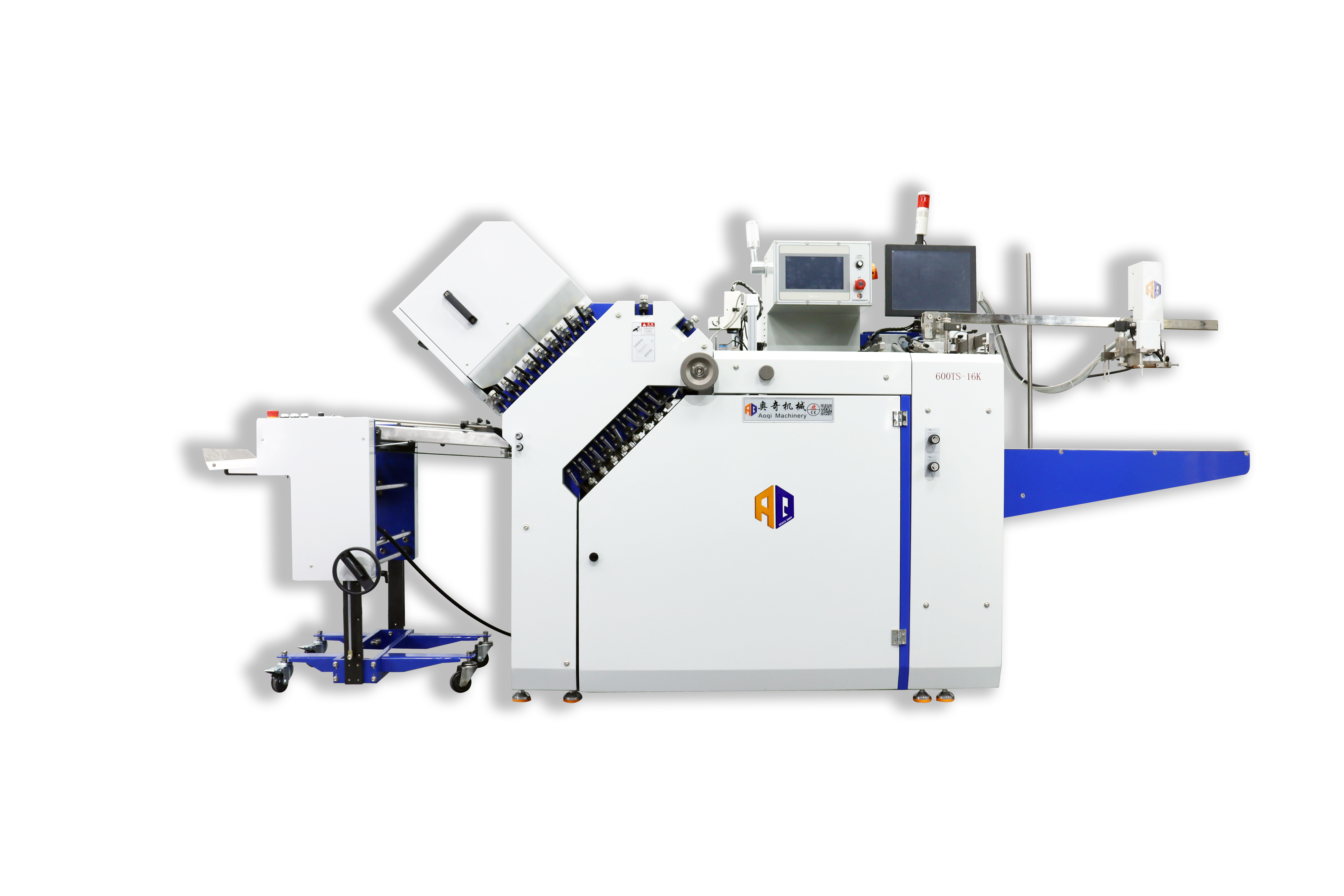 600TS Pharma Leaflet Folding Machine 16 Buckle Plate With Paper Ejection Online